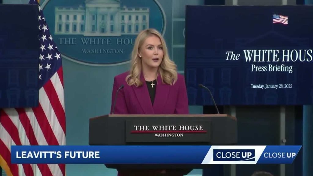 Karoline Leavitt Eyes Leadership of MAGA Movement