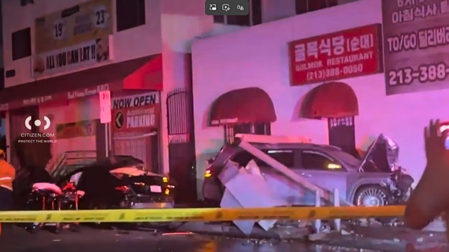 Woman killed in Koreatown DUI crash