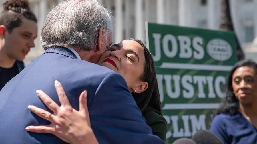 AOC Endorses Markey in Massachusetts Senate Primary