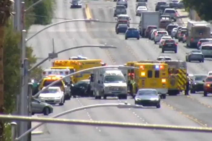 Woman dies weeks after Las Vegas crash