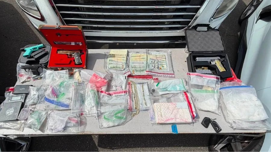 Rape suspect arrested in huge drug bust