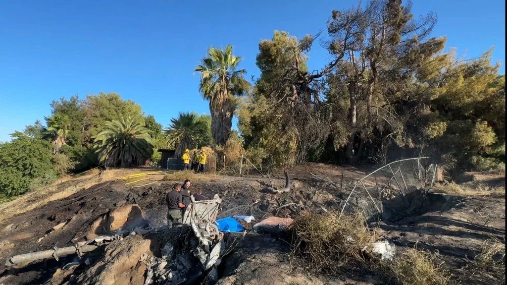 Third victim dies in California plane crash with 2 kids