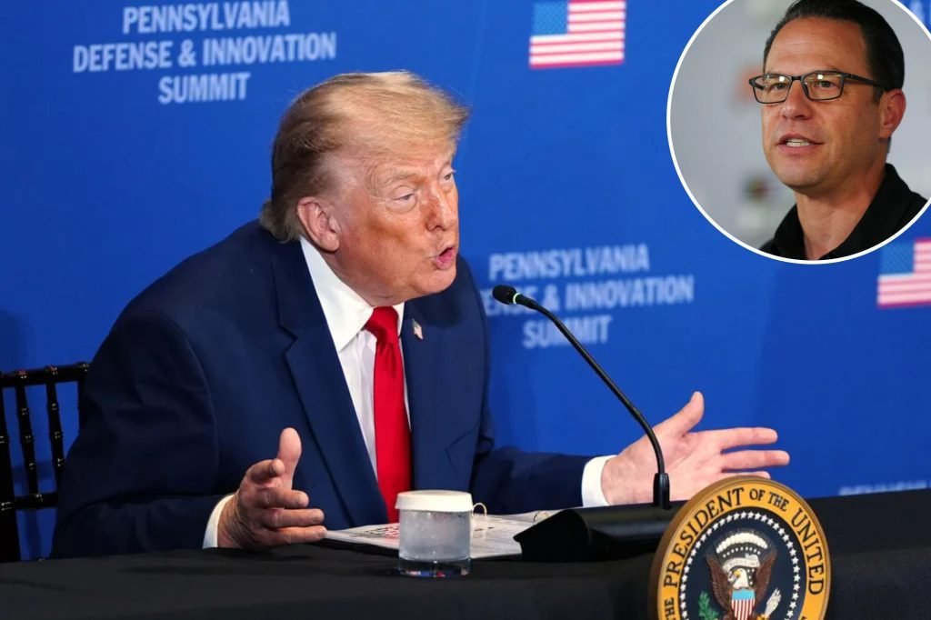 Trump Questions Shapiro’s Strength Ahead of 2028