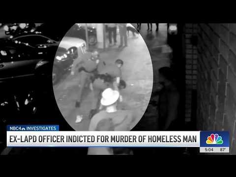 Ex-LAPD Officer Indicted in Venice Homeless Man’s Death
