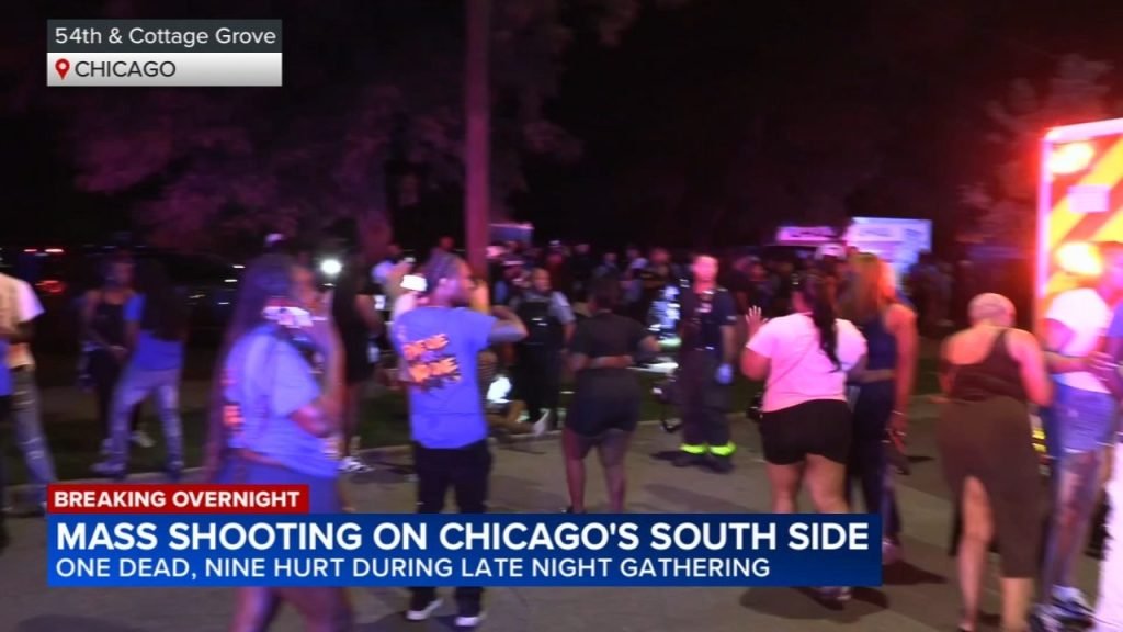 Mass Shooting on Chicago South Side Leaves 10 Shot