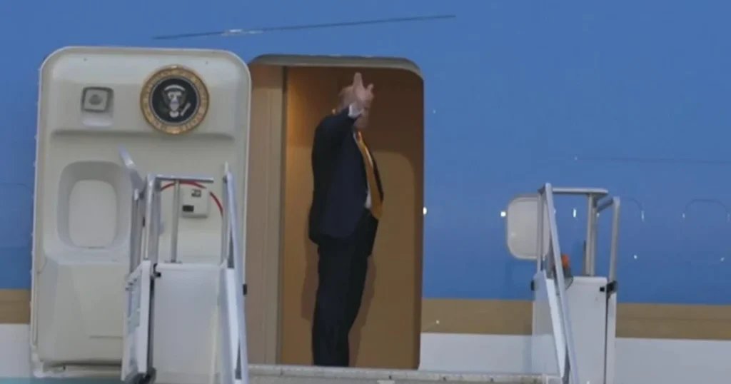 Trump Explains Secret Air Force One Switch in Turkey