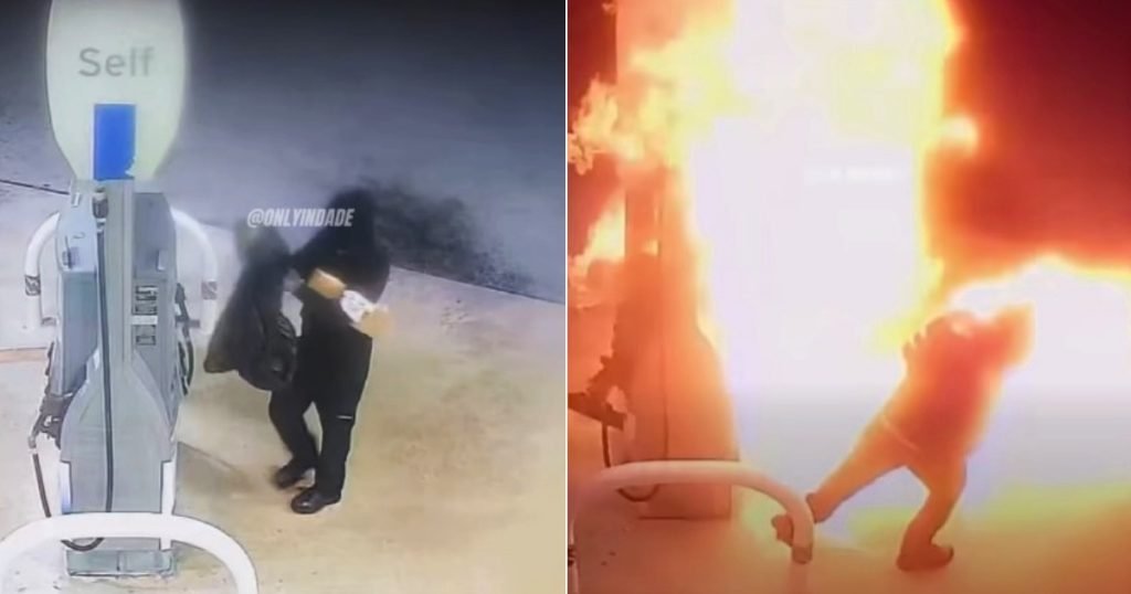 Man Sets Gas Pump on Fire at Miami Station