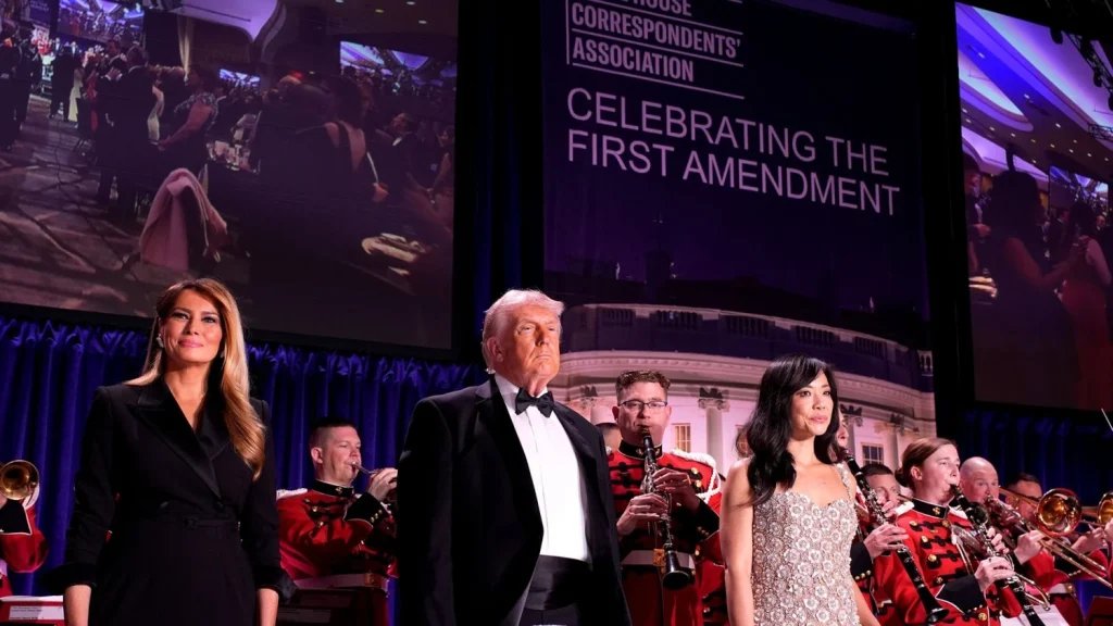 Trump Attends Correspondents Dinner After April Shooting