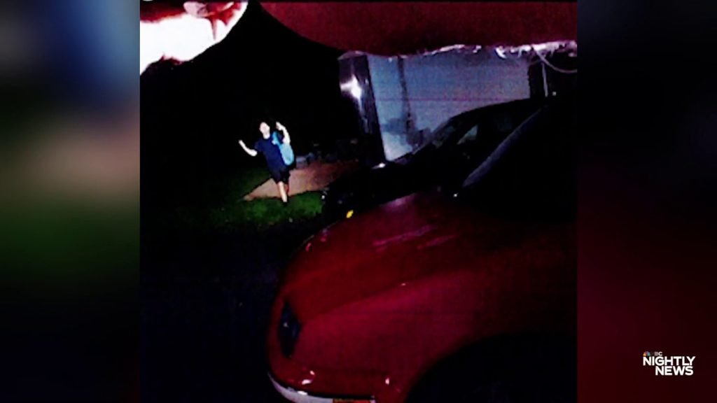 Cop charged after shooting student at wrong house