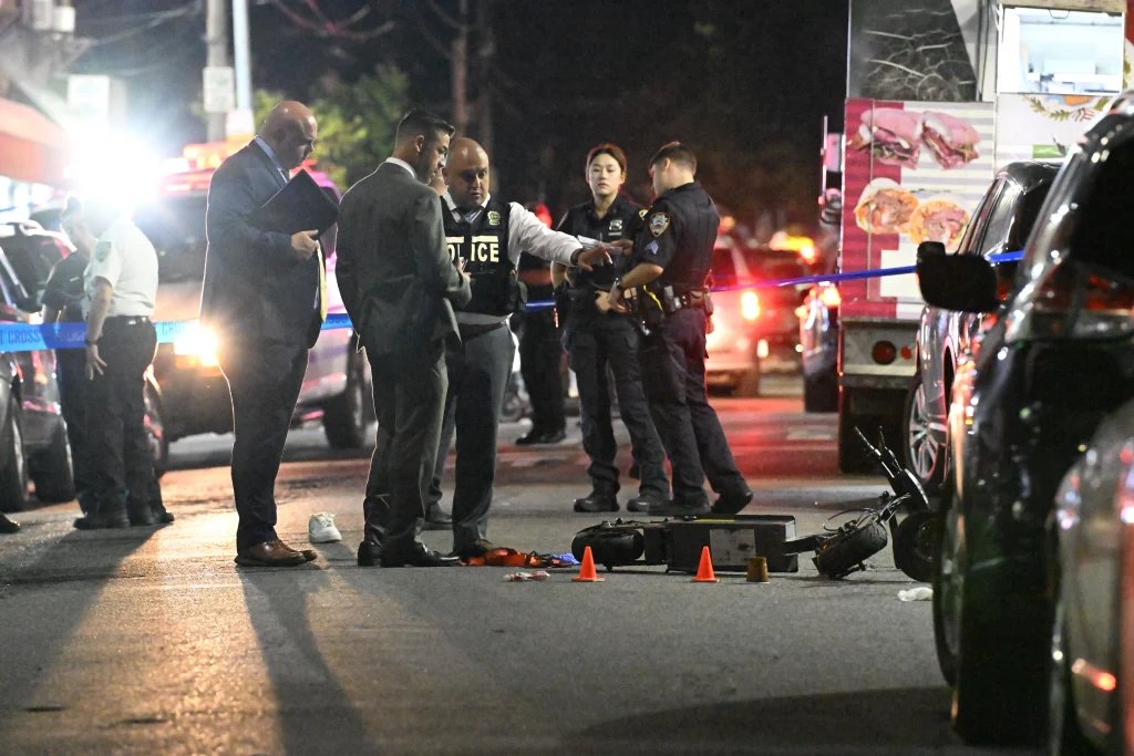 Why were two teens shot in Queens?