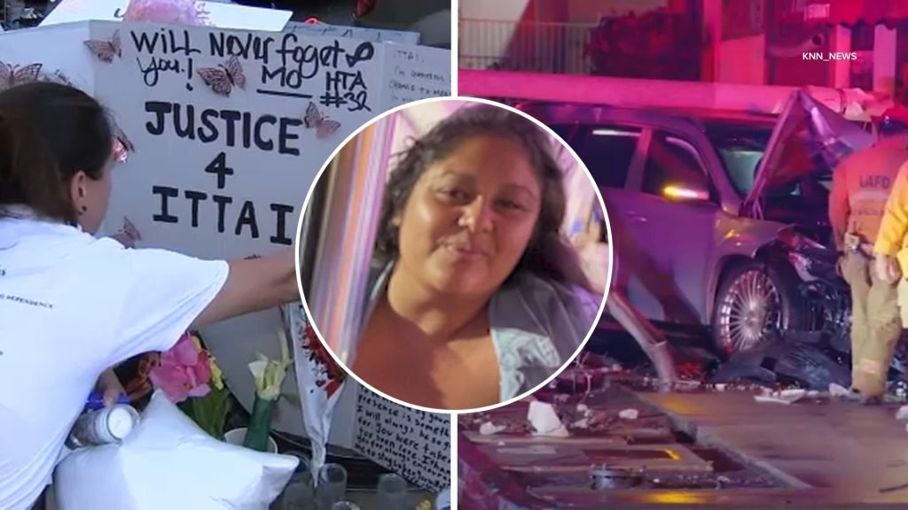 Mom of 2 killed by speeding Mercedes in Koreatown DUI crash