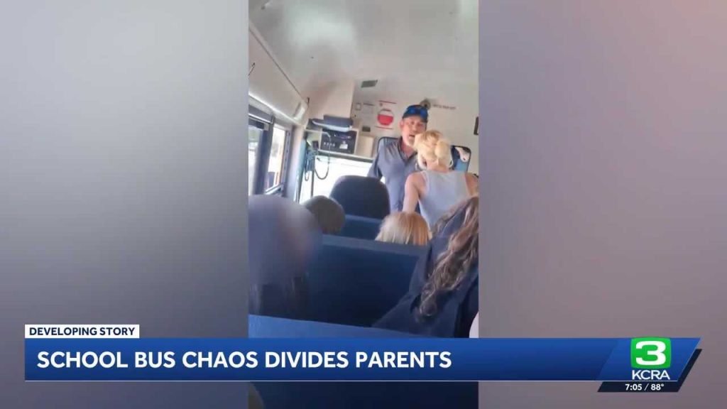 Parent arrested after breaking school bus window