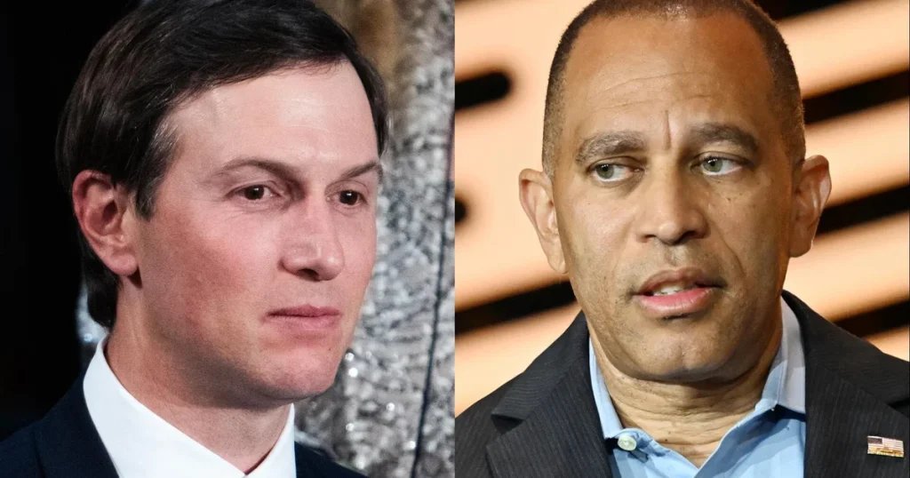 Kushner Meets Privately With House Democrat Jeffries