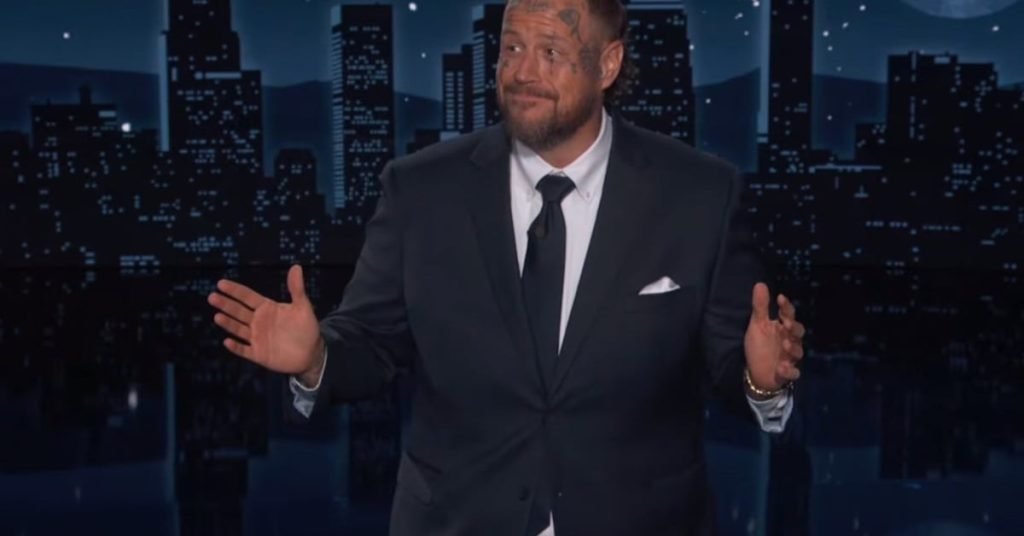 Jelly Roll Critiques Trump’s Weight During Kimmel Guest Hosting Gig