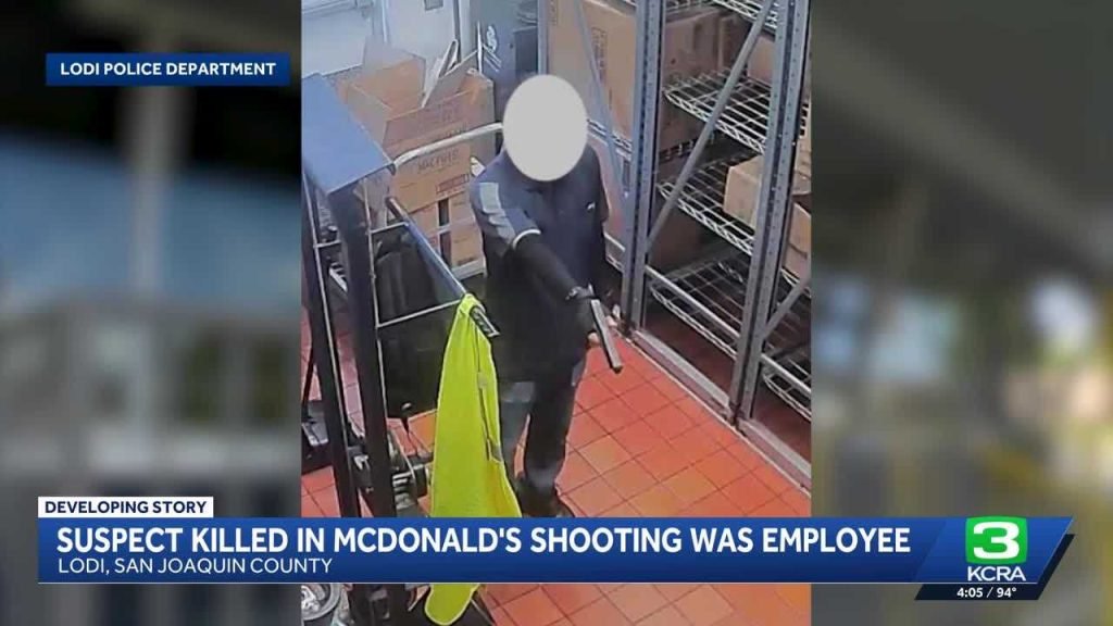 McDonald’s coworker shot employee, then police killed him