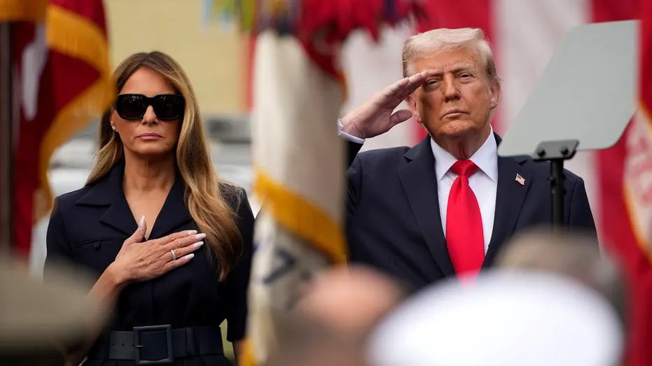Trump Hosts 9/11 Ceremony With Ground Zero Steel Beam