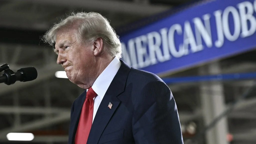 Trump Defends Tariffs as Economy Plan in Michigan