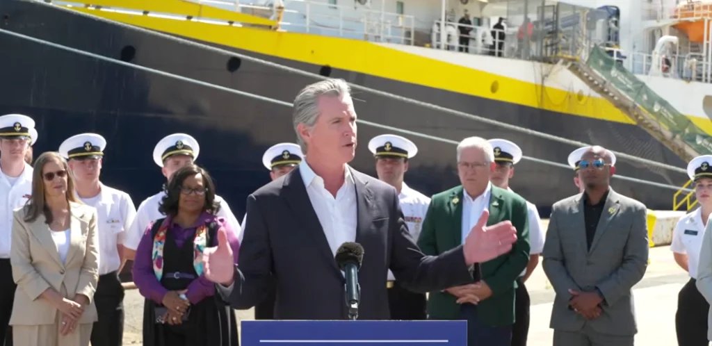 Newsom Backs Billionaire Shipyard Plan County Rejected
