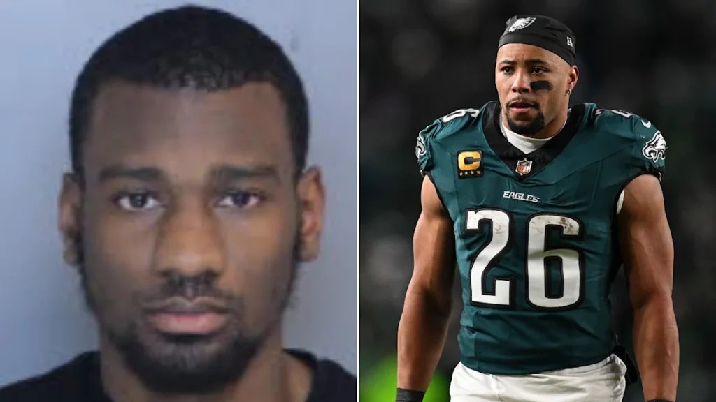 $1M jewelry heist suspect arrested at Eagles star’s home