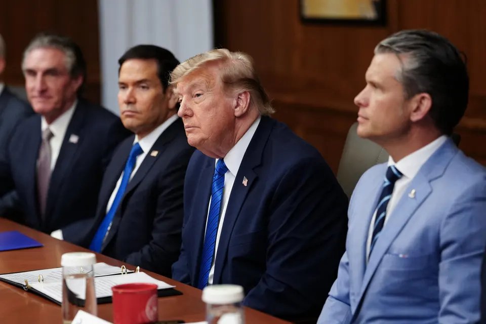 Trump Denies Rift With Hegseth Over Iran War Claims