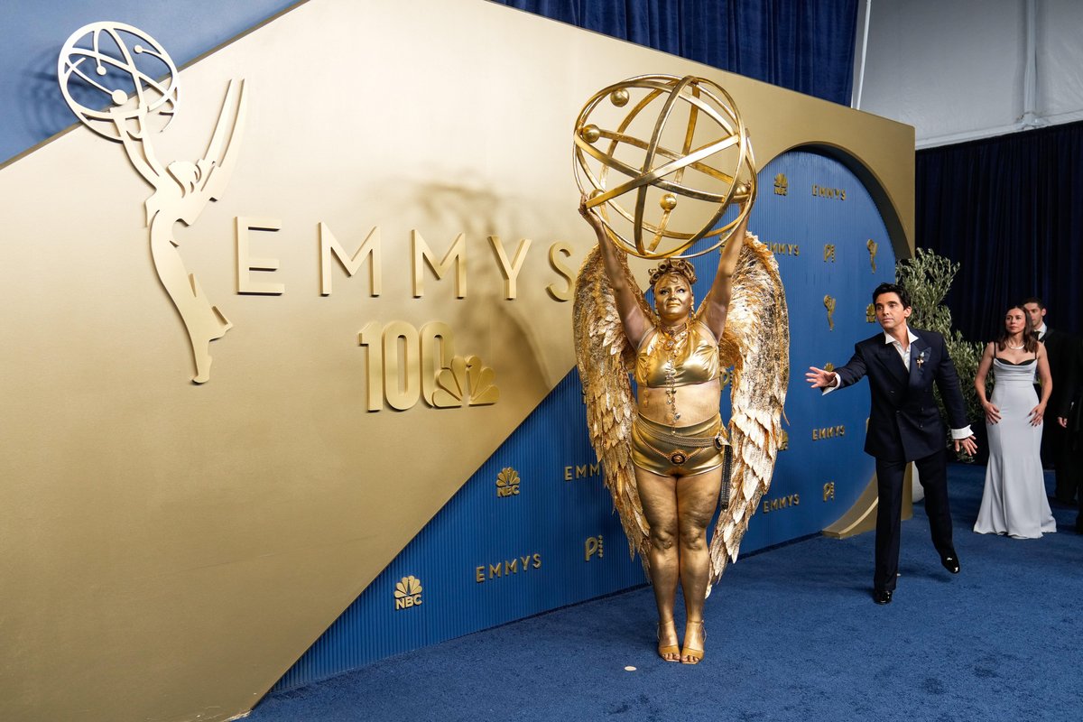 Emmy Awards highlights: Mariska Hargitay sings, Taylor Swift acts in a skit and ‘Buffy’ reunites