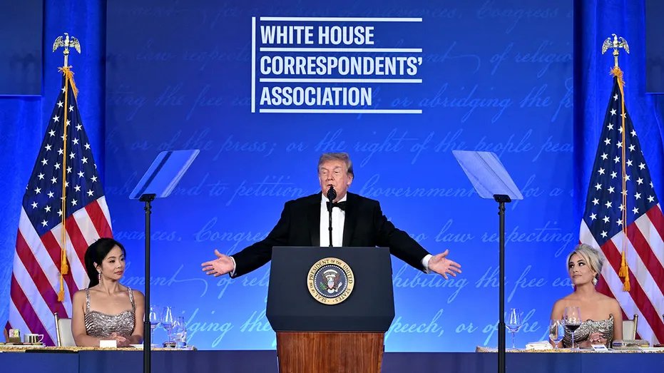 Trump Attends First WHCA Dinner as President