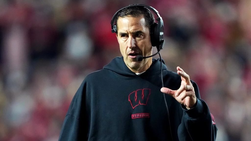 Wisconsin’s Luke Fickell Shows Promise Despite Declining Football Record