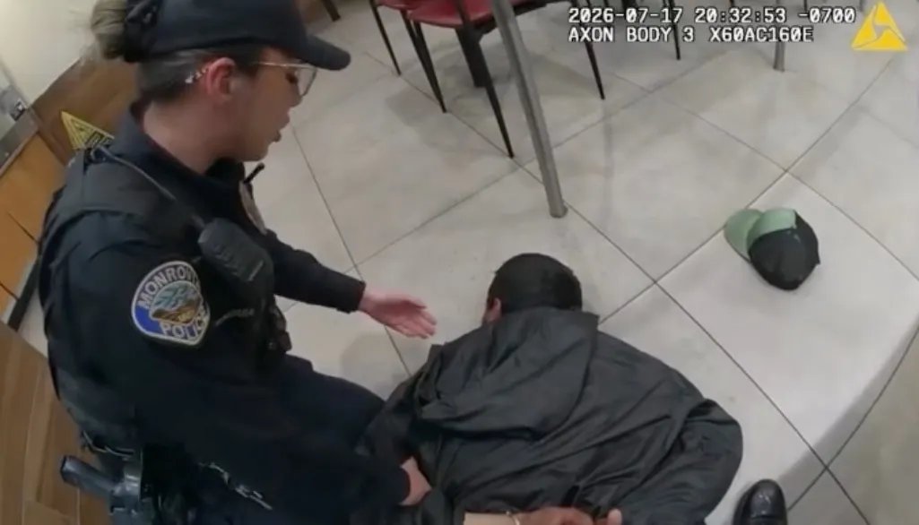 Fugitive busted at Panda Express where cops were eating