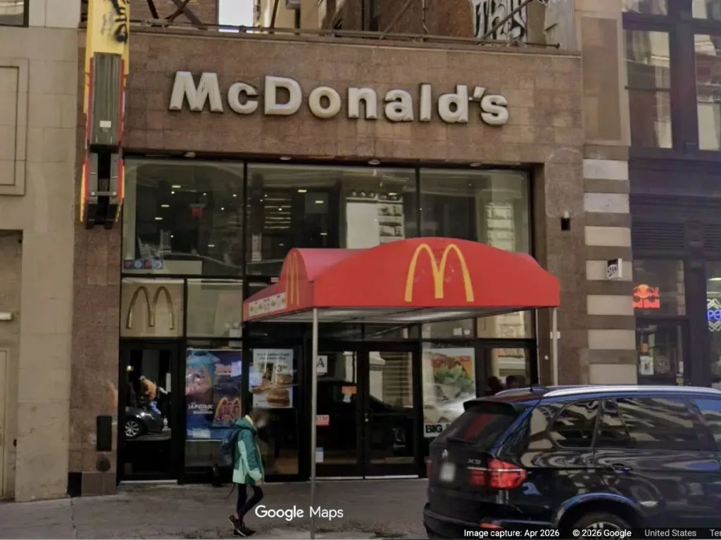Man stabbed at NYC McDonald’s at 2:45 a.m., suspect loose