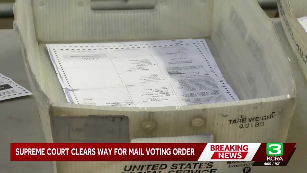 Supreme Court Backs Trump’s Mail-In Ballot Plan