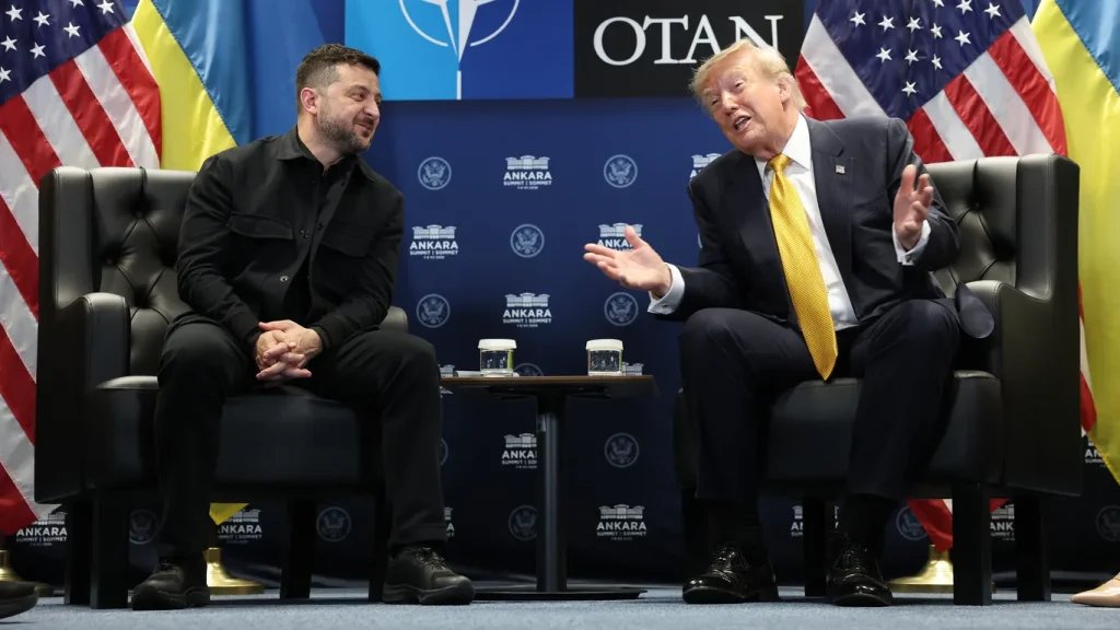 Trump Meets Zelensky at White House Tuesday
