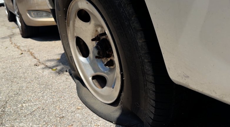 Tire slasher strikes same Austin neighborhood repeatedly