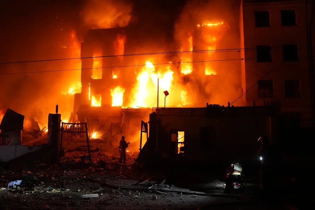 Russia Attacks Kyiv After Kushner Peace Talks