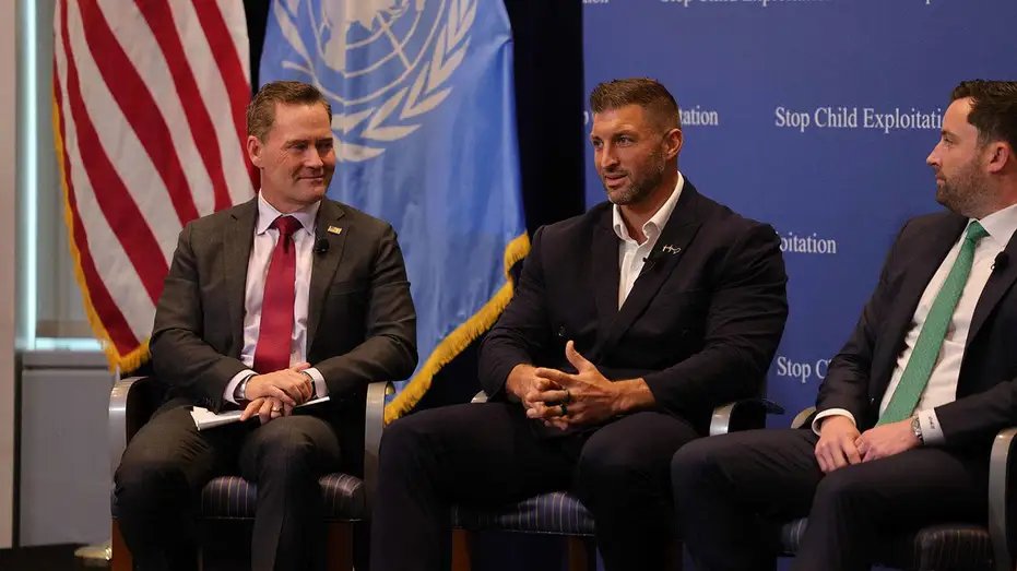 Waltz, Tebow Launch Global Child Exploitation Fight