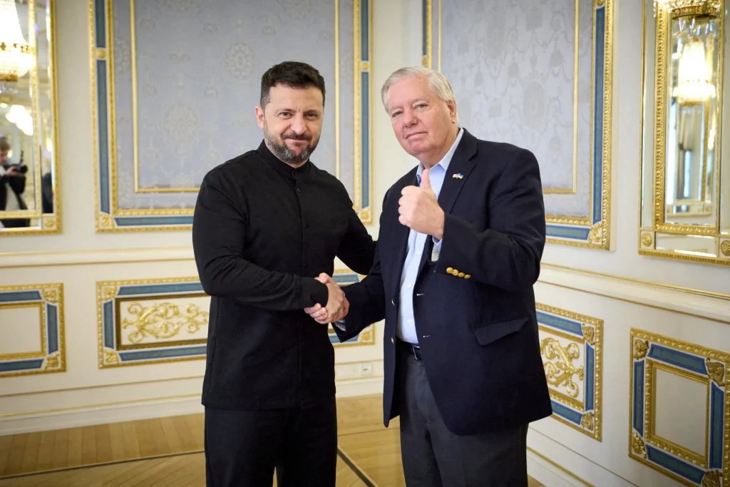 Netanyahu and Zelensky Meet Trump at Graham Funeral