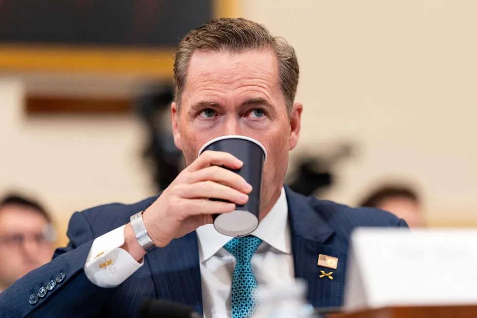 Mike Waltz Contradicts Himself on Military Stockpiles