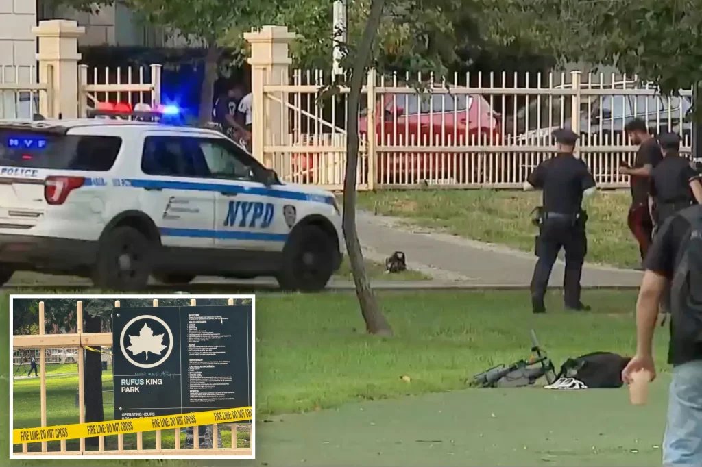 Man beaten to death with wood in Queens park