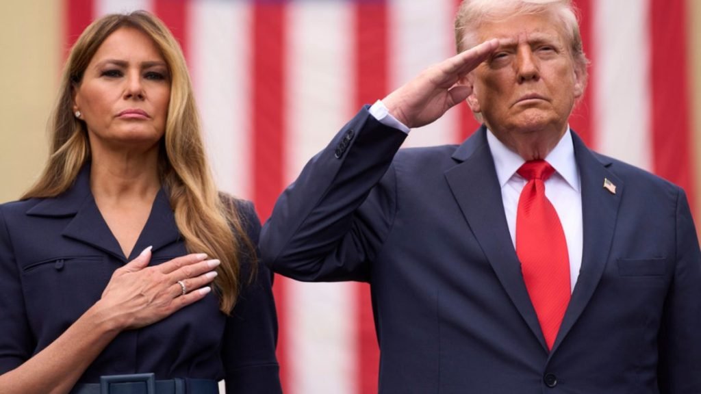 Tense Trump-Melania Exchange Captured at Freedom 250 in Washington D.C.