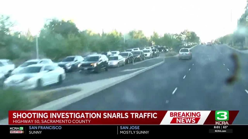 Caught on camera: Law enforcement shooting on Highway 50