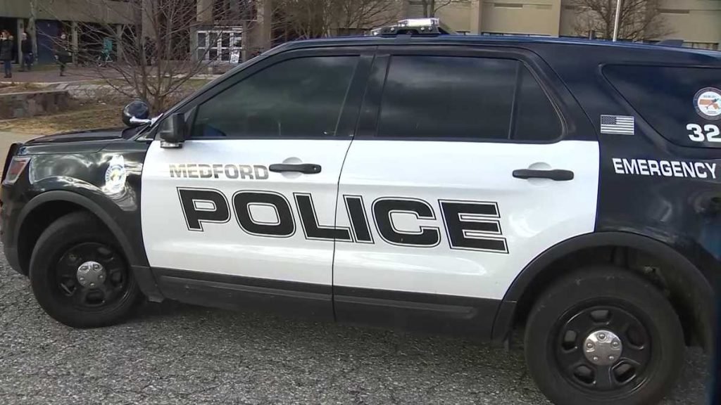 Medford Police Seek Dark Sedan in Early Morning Crosswalk Crash