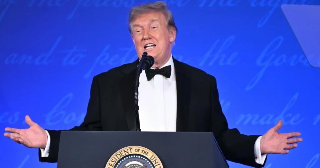 Trump Attacks Press at Correspondents’ Dinner