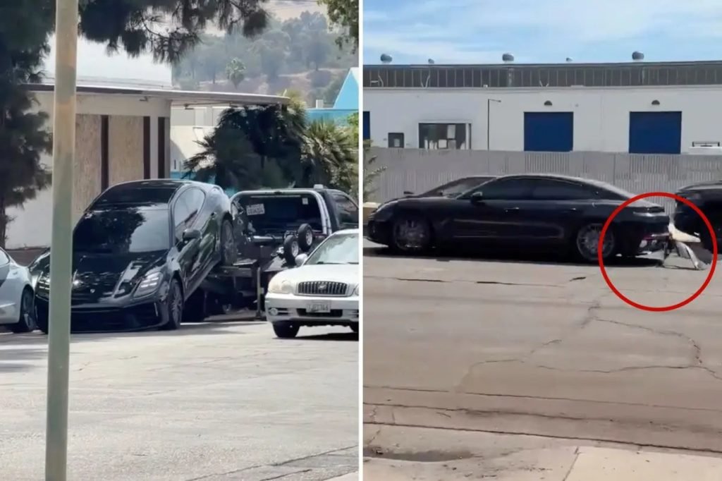 Porsche Driver’s Desperate Escape Damages Car, Sparks Online Debate