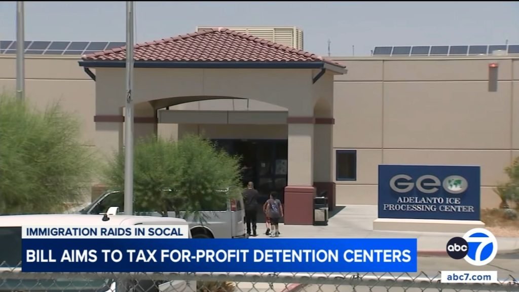 California Pushes 50% Tax on For-Profit Detention