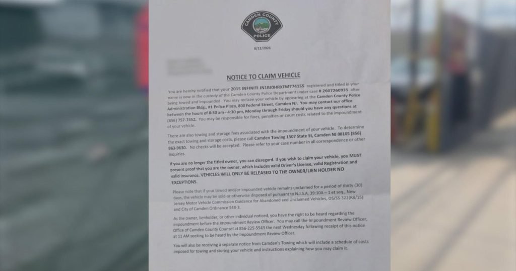 Carjacking Victim Charged Hundreds to Recover Stolen Car