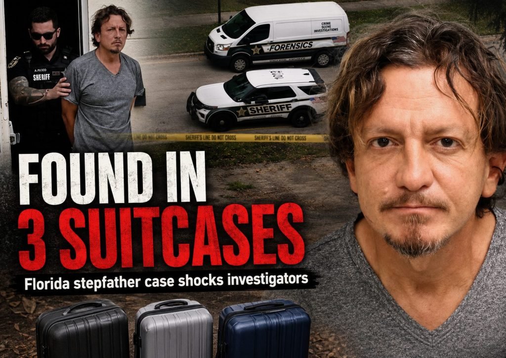 Florida Stepfather Found in 3 Suitcases