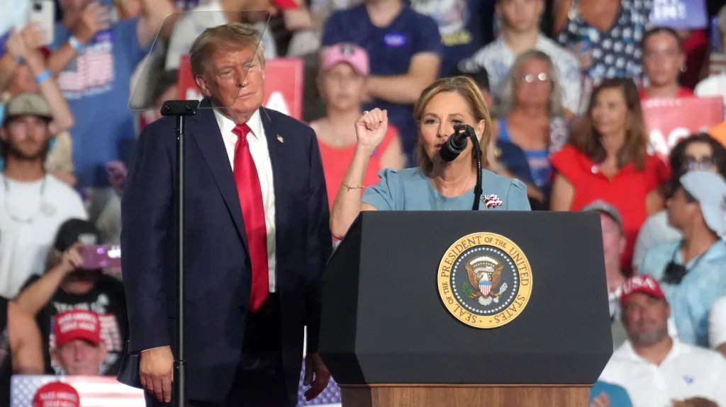 Trump Brags About Vote Count While Backing Darline Graham