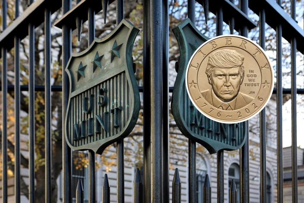 High Demand for Trump’s $1 Coin Overloads U.S. Mint Website