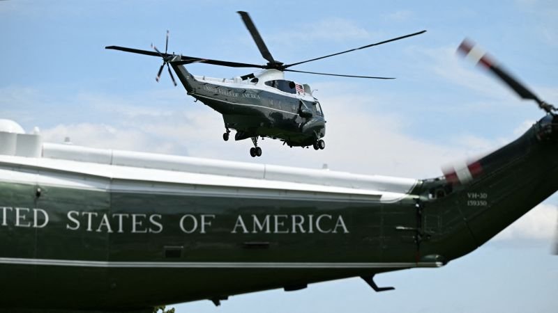 Construction at White House Hindered Marine One’s Communication During Near Miss