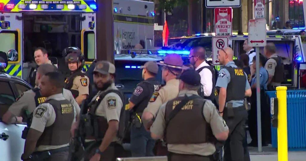 Shooting near Minneapolis Convention Center injures 2 cops