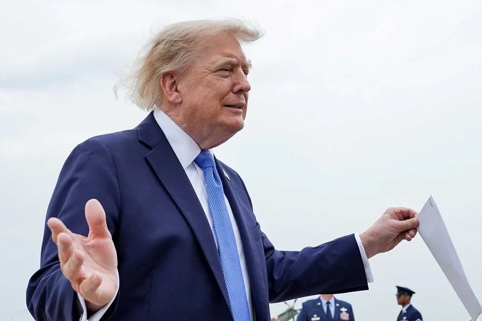 Trump Hid in Catering Truck Over Iran Threat
